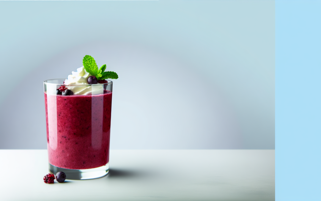 Indulge in the Deliciousness of Our Smoothie Walla-Berry at Veggie In Bistro!