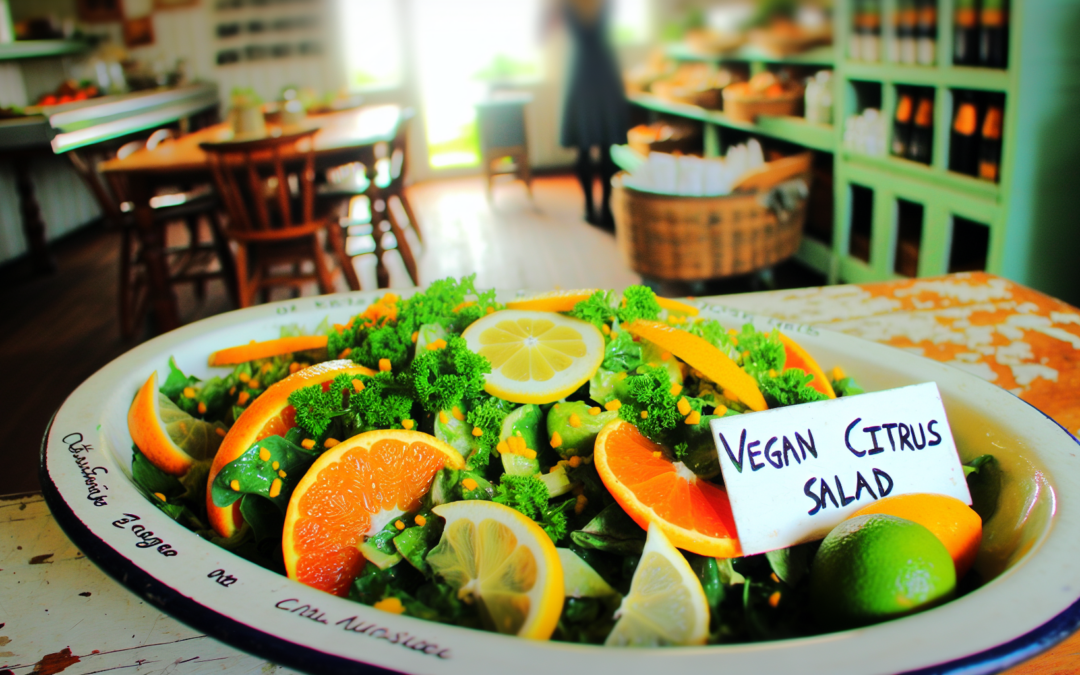 Vegan Citrus Salad: A Refreshing Delight at Veggie In Augusta