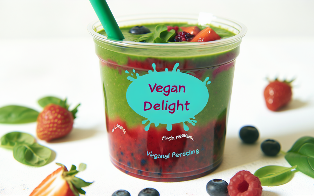 Vegan Delight: Augusta’s Best Smoothie with Fresh Greens & Berries