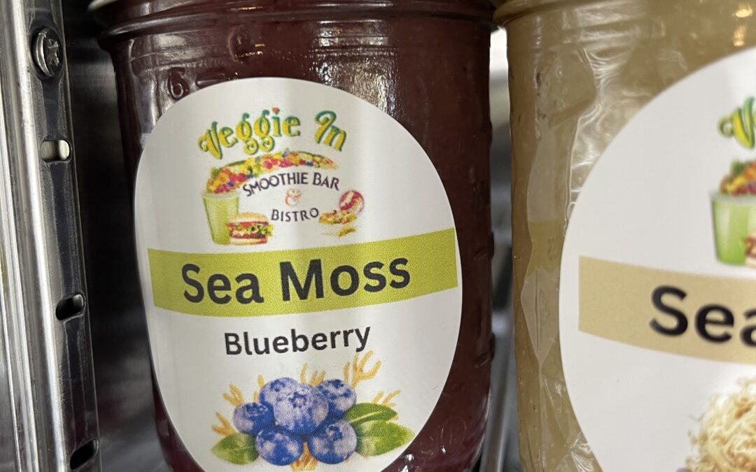 Boost Your Smoothie Game with Blueberry Sea Moss Gel at Veggie Bar