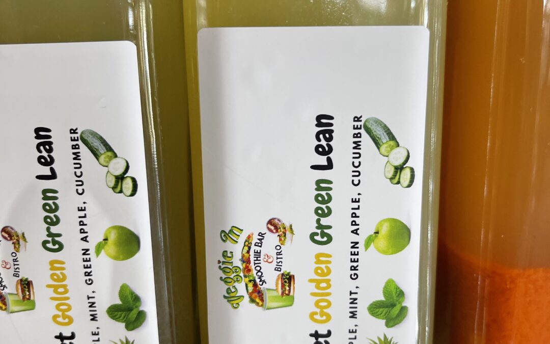 Boost Your Health with Sweet Golden Green Lean Juice at Veggie In Bistro