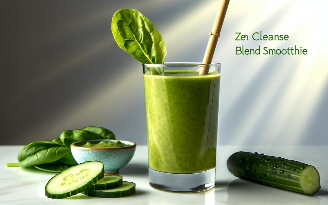 Revitalize with Our Smoothie Zen Cleanse Blend at Veggie In Bistro!