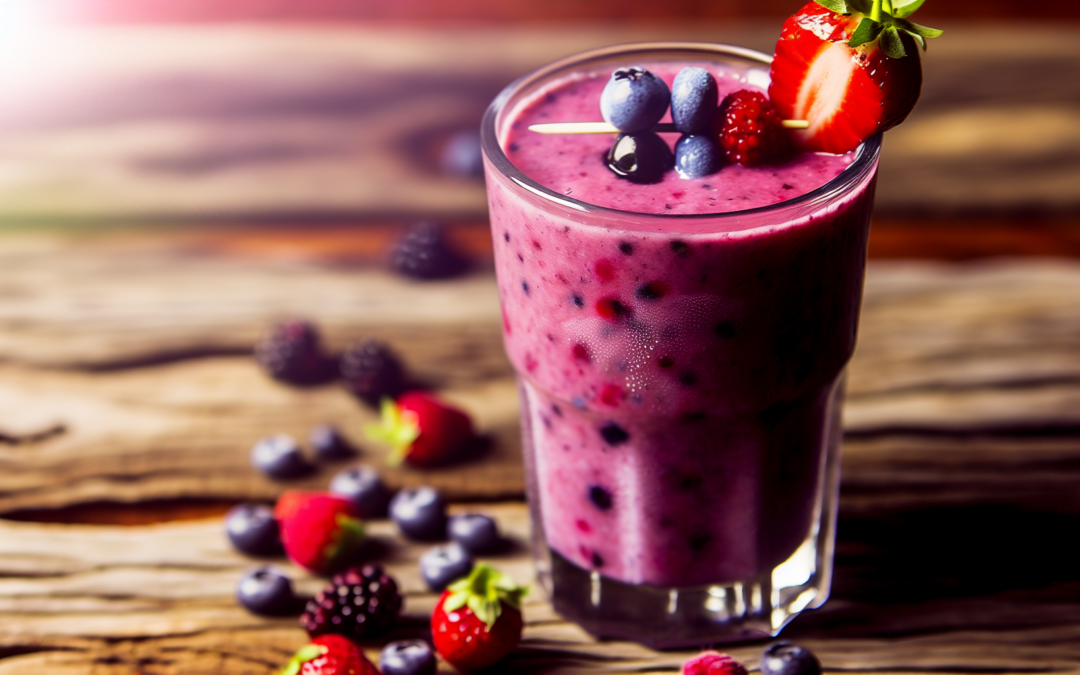 Berry Licious: The Ultimate Smoothie Experience at Veggie In Bistro